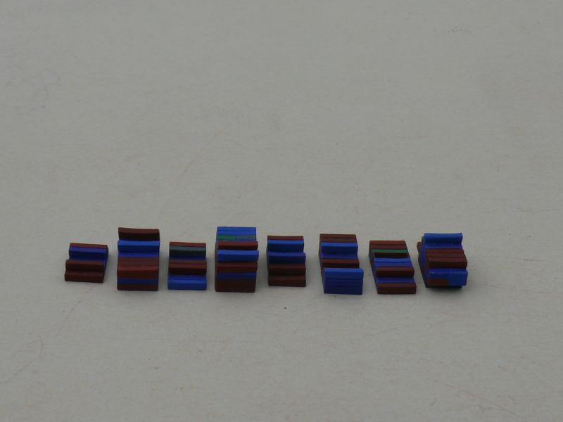 Containerladung für "Agadir" CMA CGM (1 St.) Rhenania 165SP